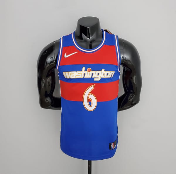 2022 Washington Wizards Harrell #6 Talent City Edition Blue-Red NBA Jersey