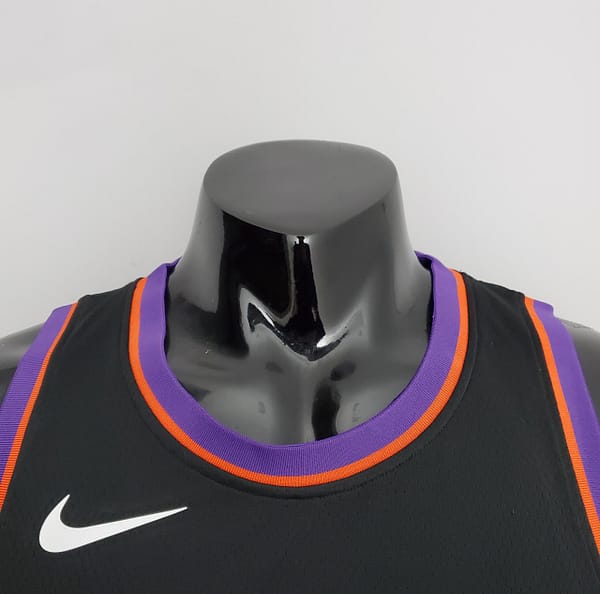 2022 Season Suns Paul #3 Suns City Edition Black NBA Jersey - Image 2
