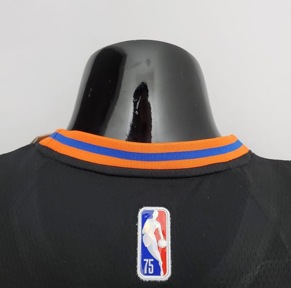 2022 Season Rose#4 Knicks Urban Edition Black NBA Jersey - Image 7