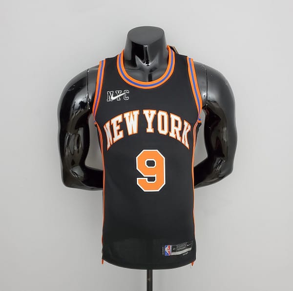 2022 Season Barrett #9 Knicks Urban Edition Black NBA Jersey