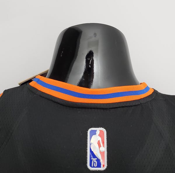 2022 Season Barrett #9 Knicks Urban Edition Black NBA Jersey - Image 4