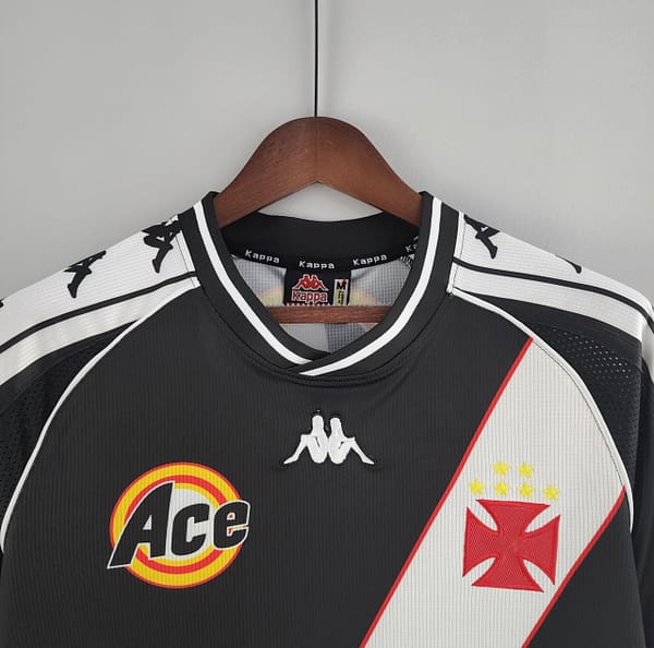 Retro 00/01 Vasco Da Gama Black Jersey - Image 11