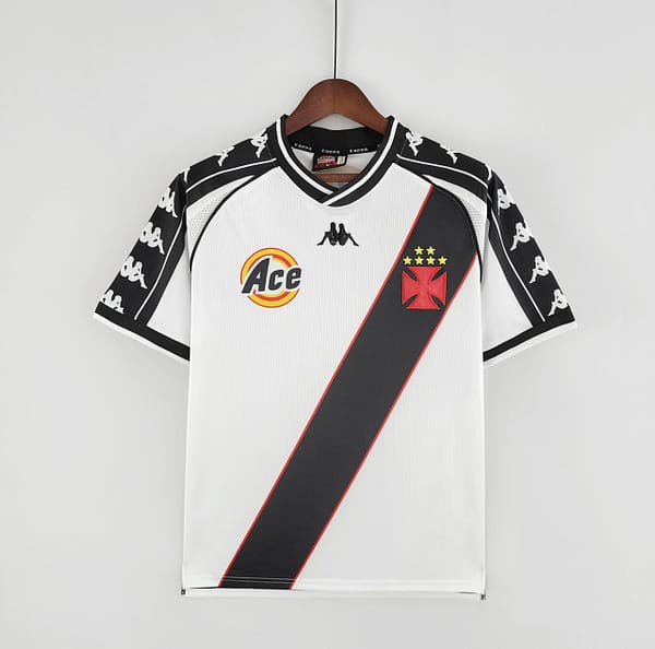 Retro Vasco Da Gama 2000 White Jersey