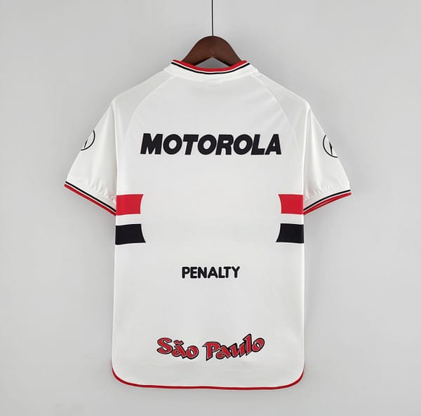 Retro Sao Paulo 2000 Home Soccer Jersey - Image 2