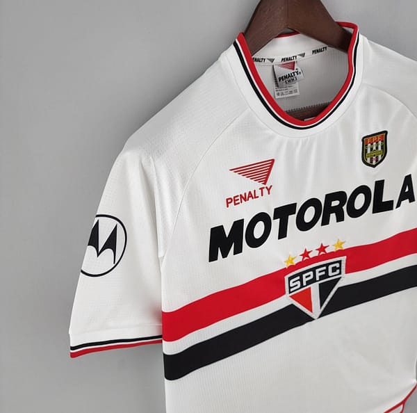 Retro Sao Paulo 2000 Home Soccer Jersey - Image 5