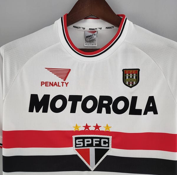 Retro Sao Paulo 2000 Home Soccer Jersey - Image 11