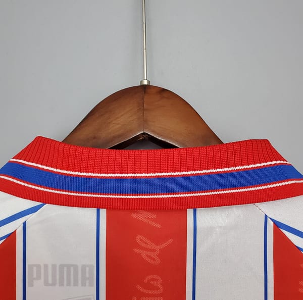 Retro Atletico Madrid 96/97 home Soccer Jersey - Image 3