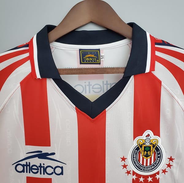 Retro 98/99 Chivas Guadalajara Home Soccer Jersey - Image 8