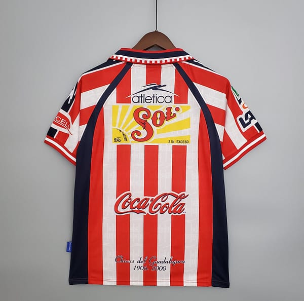 Retro 99/00 Chivas Guadalajara Home Soccer Jersey - Image 2