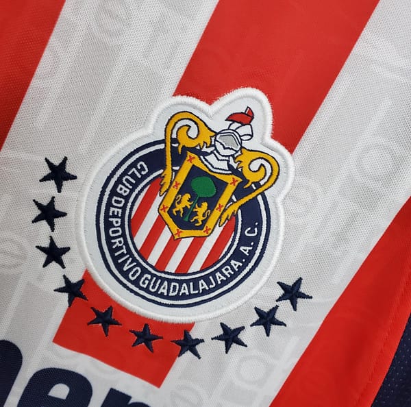 Retro 99/00 Chivas Guadalajara Home Soccer Jersey - Image 8