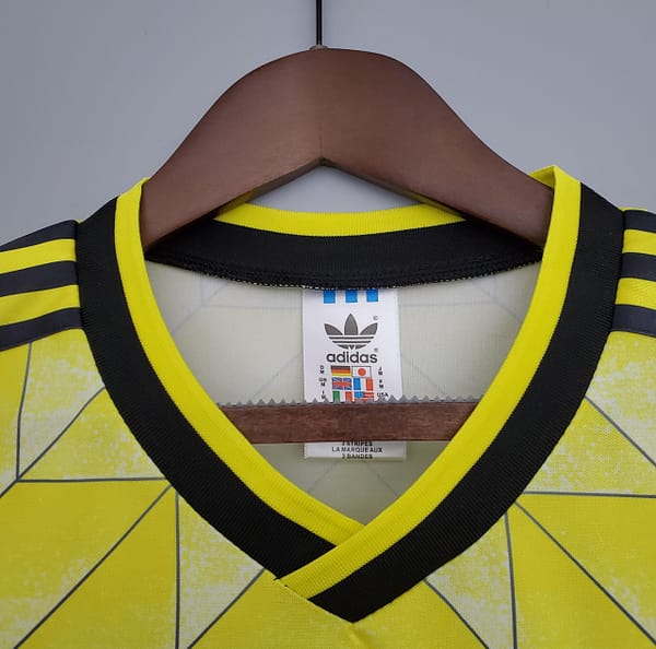 Retro Borussia Dortmund 1988 home Soccer Jersey - Image 8