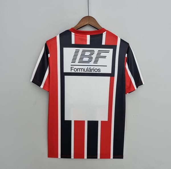 Retro 1991 sao paulo away Soccer Jersey - Image 2