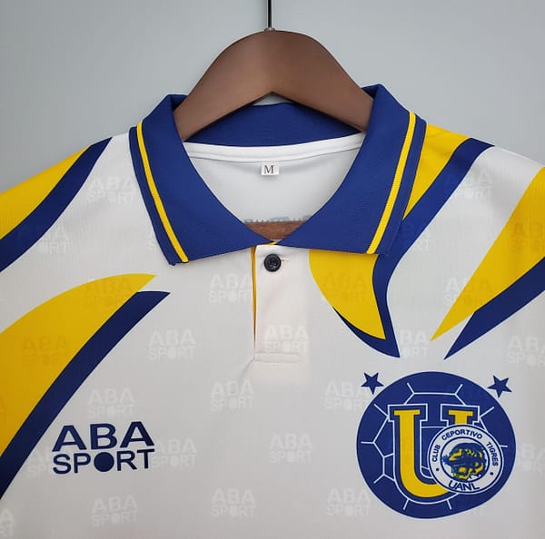 Retro 95/96 Tigres UANL Away White Jersey - Image 8