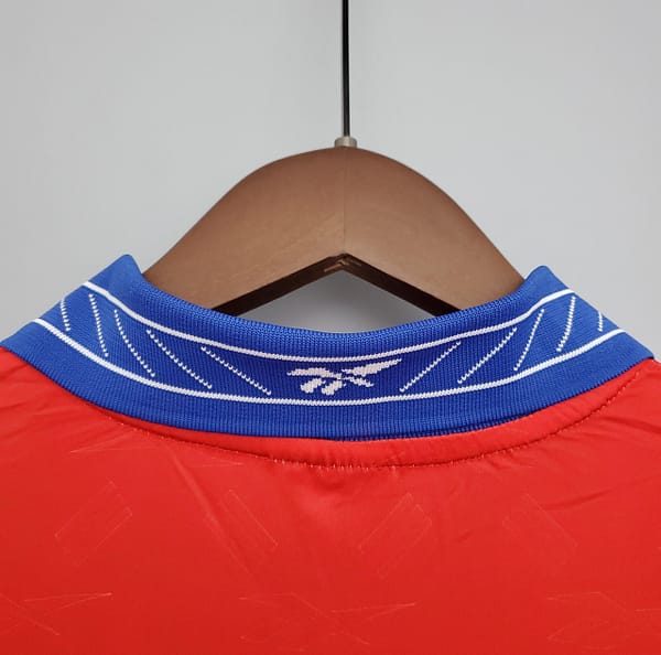 Retro 1998 Chile home Soccer Jersey - Image 2