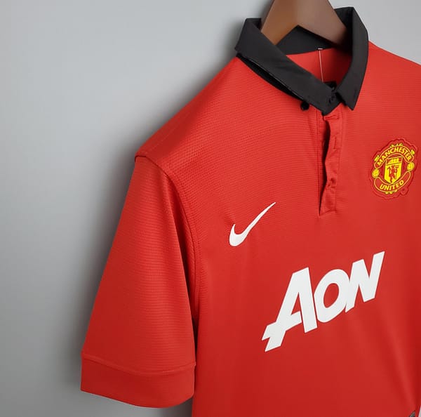 Retro 13/14 Manchester United home Soccer Jersey - Image 6