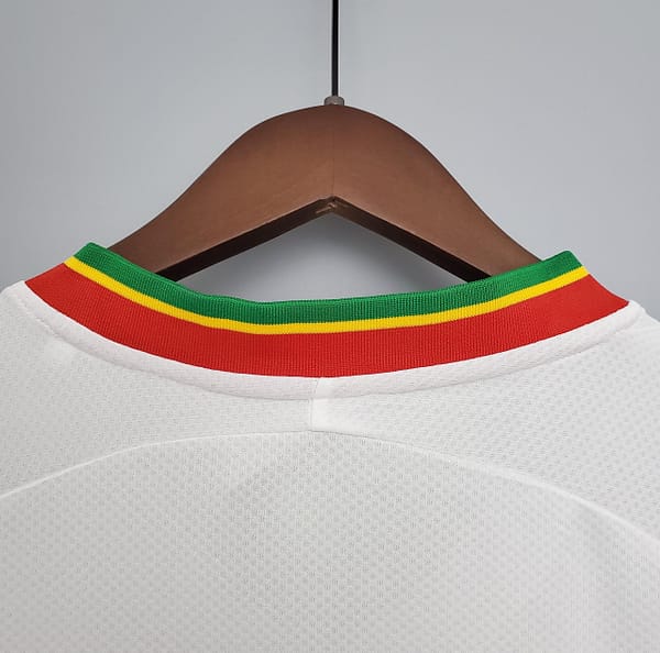 Retro 2002 Senegal white Soccer Jersey - Image 2