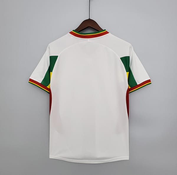 Retro 2002 Senegal white Soccer Jersey - Image 3