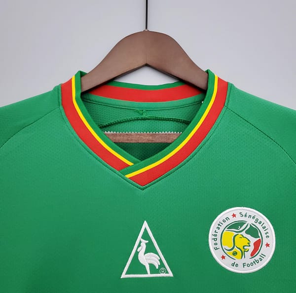 Retro 2002 Senegal green Soccer Jersey - Image 6