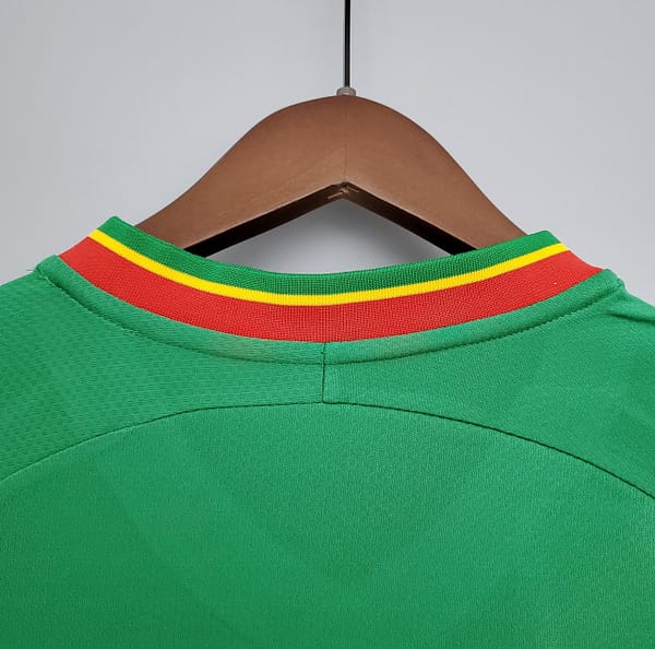 Retro 2002 Senegal green Soccer Jersey - Image 7