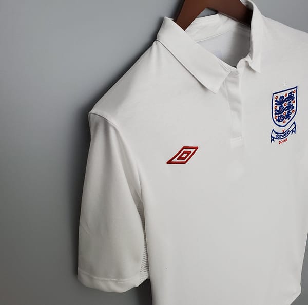 Retro 2010 England home Soccer Jersey - Image 4