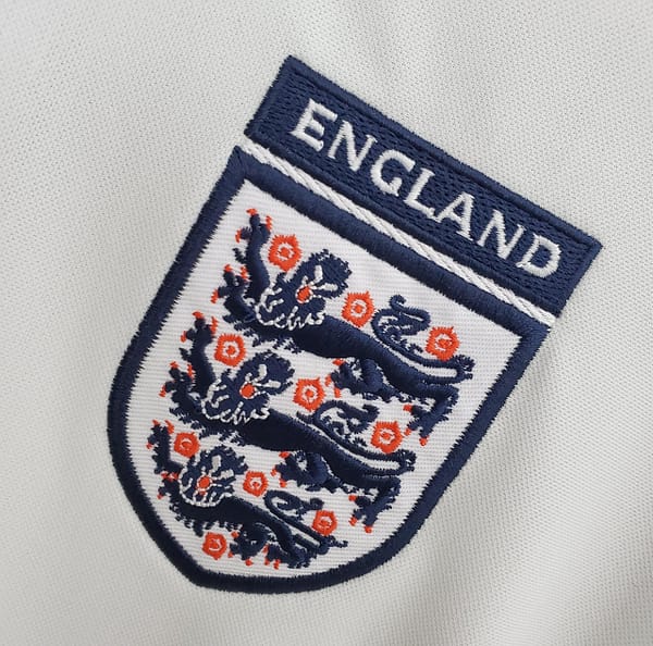 Retro 2000 England home Soccer Jersey - Image 7