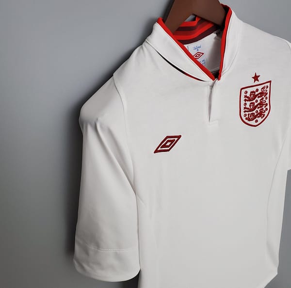 Retro 2012 England home Soccer Jersey - Image 4