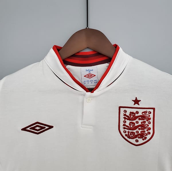 Retro 2012 England home Soccer Jersey - Image 7