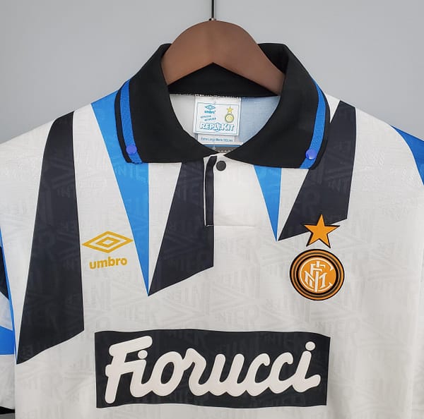 Retro Inter Milan 92/93 Away Soccer Jersey - Image 7