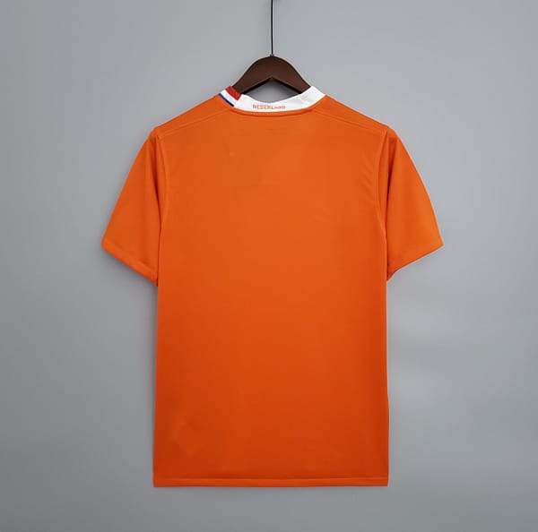 Retro Netherlands 2008 home Soccer Jersey - Image 3