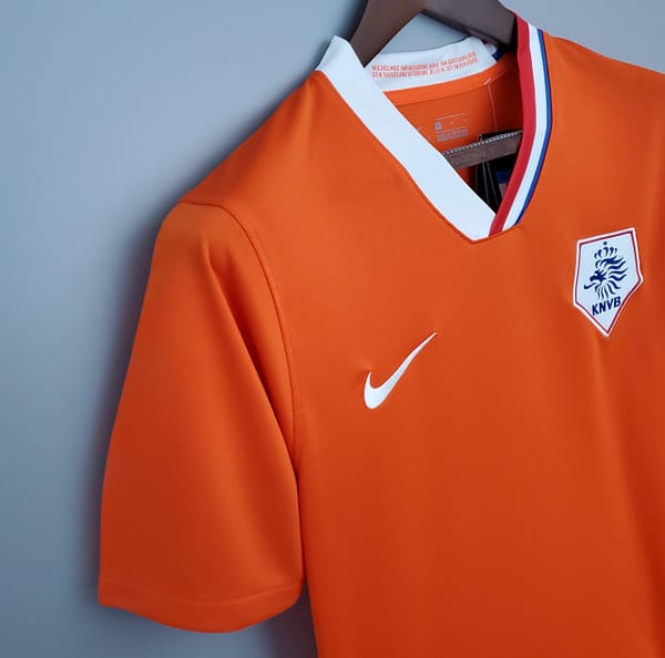 Retro Netherlands 2008 home Soccer Jersey - Image 4
