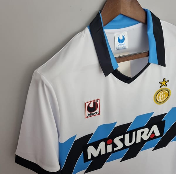 Retro 90/91 Inter Milan away Soccer Jersey - Image 5