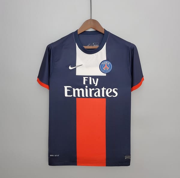 Retro 13/14 PSG Home Soccer Jersey