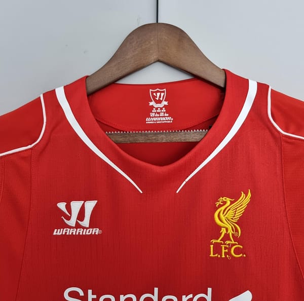 Retro Liverpool 14/15 home Soccer Jersey - Image 10