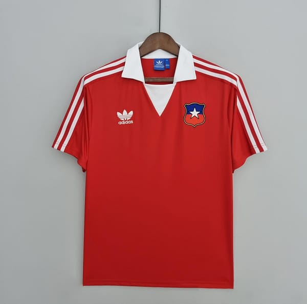 Retro chile 1982 home Soccer Jersey