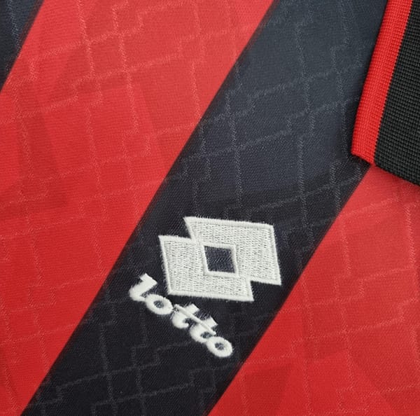 Retro 95/96 AC Milan home Soccer Jersey - Image 6