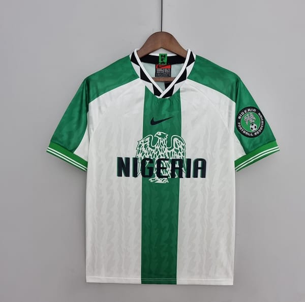 Retro 96/98 Nigeria away Soccer Jersey