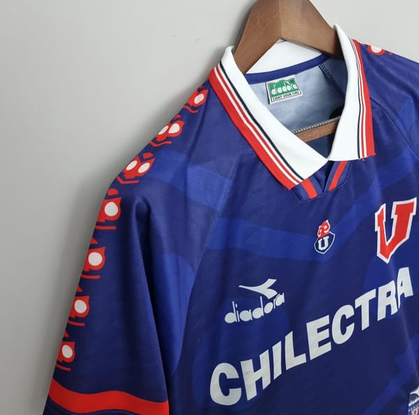 Retro Universidad de Chile1996 Home Soccer Jersey - Image 6