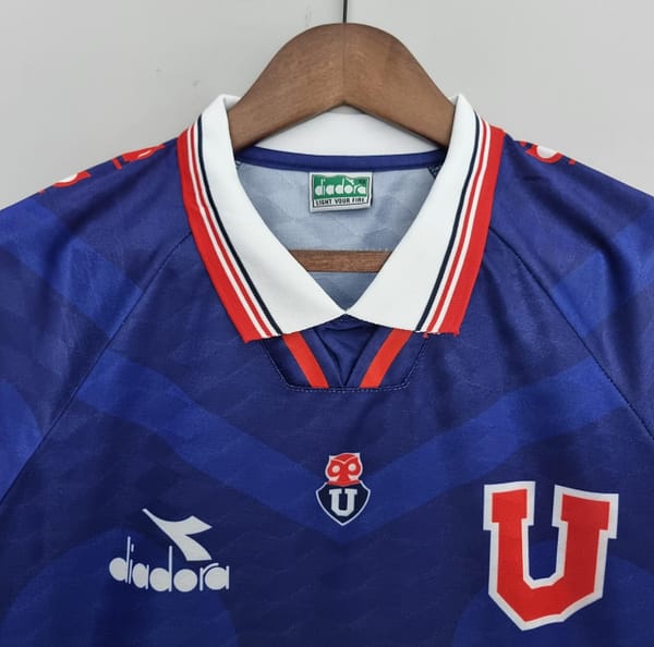 Retro Universidad de Chile1996 Home Soccer Jersey - Image 9