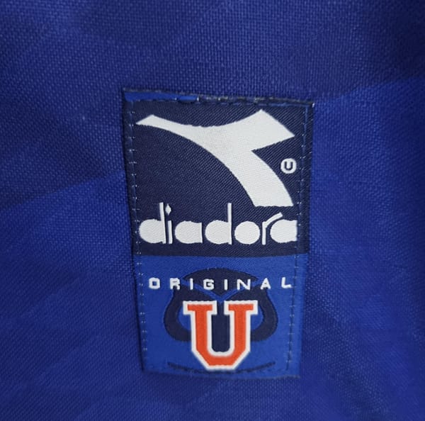 Retro Long Sleeve Universidad de Chile1996 Home Soccer Jersey - Image 6