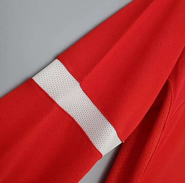 Retro Manchester United long sleeve 04/06 home Soccer Jersey - Image 2