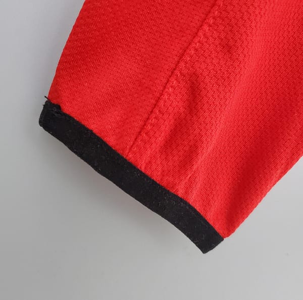 Retro Manchester United long sleeve 04/06 home Soccer Jersey - Image 5
