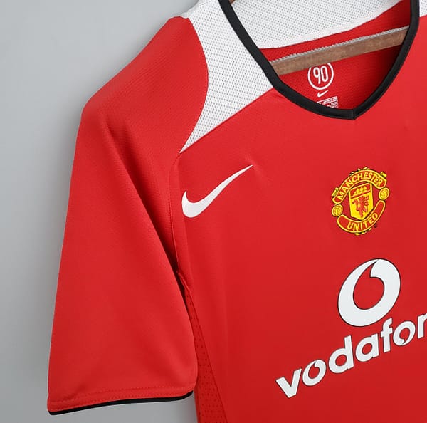 Retro Manchester United 04/06 home Soccer Jersey - Image 3