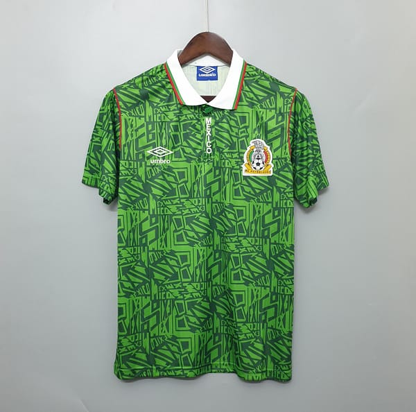 Mexico 1994 retro shirt home Soccer Jersey