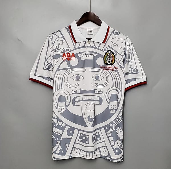 Retro 1998 Mexico away Soccer Jersey