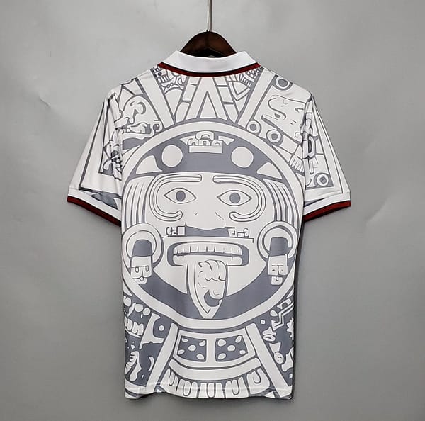 Retro 1998 Mexico away Soccer Jersey - Image 9