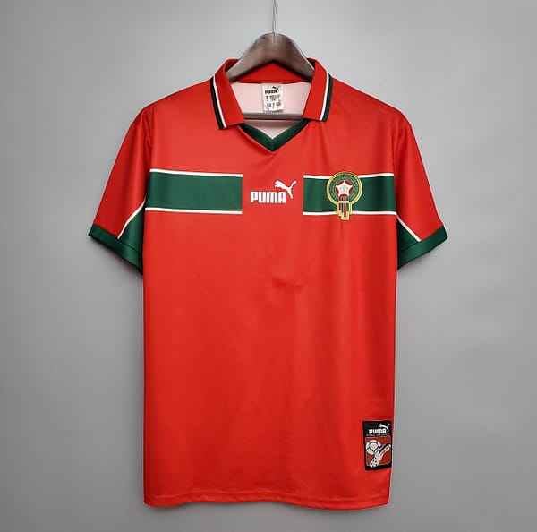 Retro 1998 Morocco away Soccer Jersey