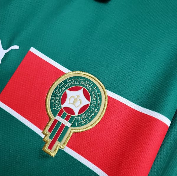 Retro 1998 Morocco home Soccer Jersey - Image 7