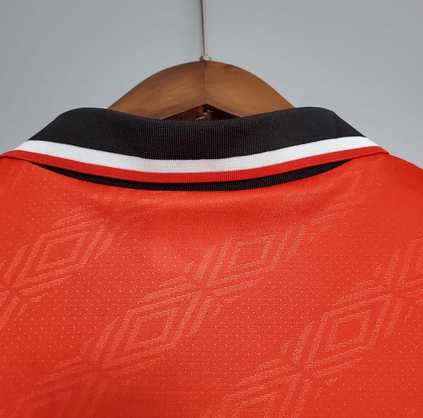 Retro Nottingham Forest 94/95 Red Soccer Jersey - Image 3