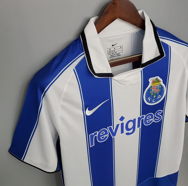 Retro Porto 03/04 home Soccer Jersey - Image 4