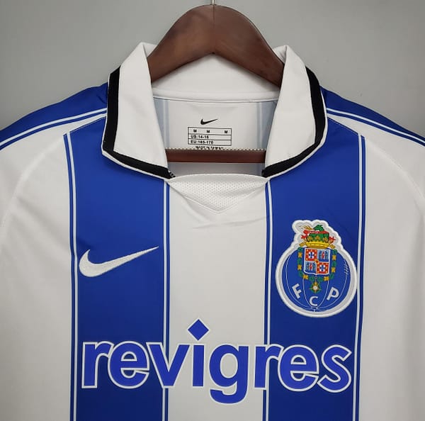 Retro Porto 03/04 home Soccer Jersey - Image 7